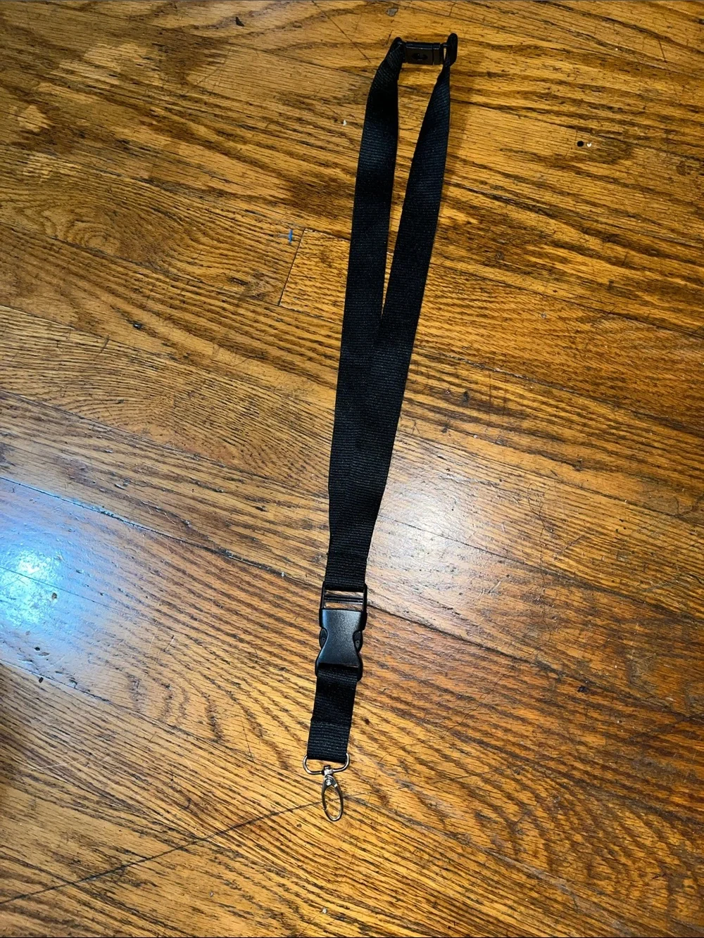 Jack Daniels Black Lanyard with White Logo
